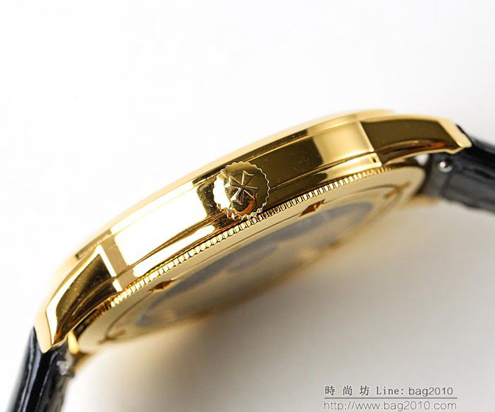 江詩丹頓 Vacheron Constantin LS精品 2018新款 進口9015機芯 小牛皮原裝蝴蝶扣 超強防水 高檔男士腕表  wssb3633